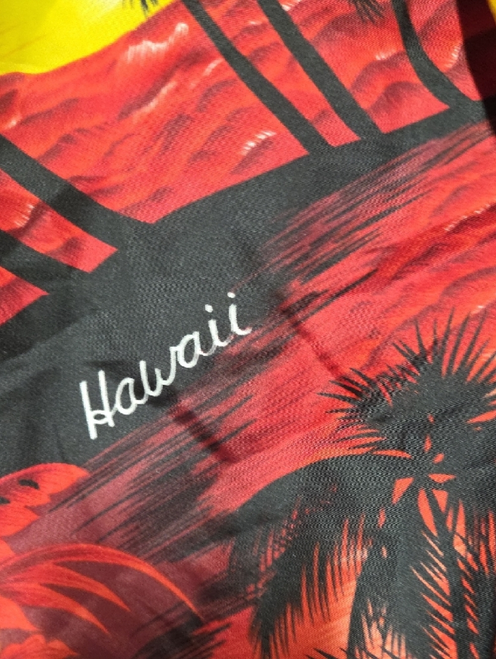 Tropical Red Hawaiian Maxi Dress by Paradise Tropics - Picture 4 of 5
